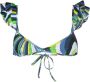 PUCCI ruffled-straps bikini top Blauw - Thumbnail 1