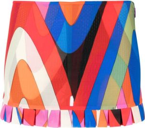 PUCCI Shorts met abstract patroon Blauw