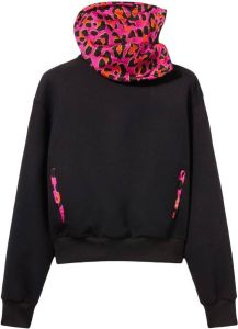 PUCCI Sweater met luipaardprint Zwart