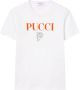 PUCCI T-shirt met logoprint Wit - Thumbnail 1