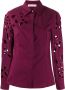 PUCCI Uitgesneden blouse Paars - Thumbnail 1