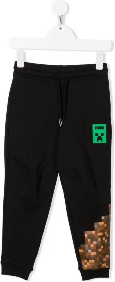 Puma Kids Trainingsbroek met trekkoord Zwart
