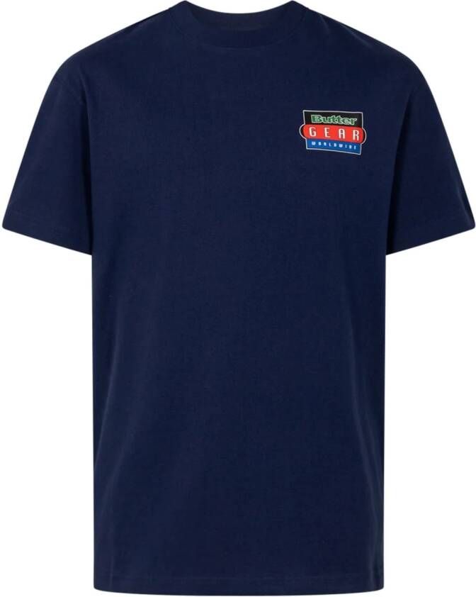 PUMA T-shirt met logoprint Blauw