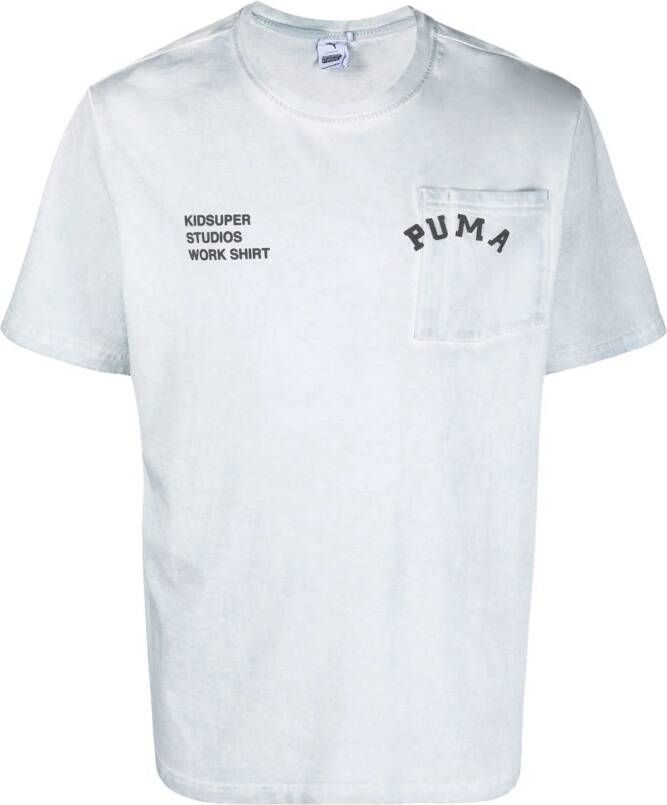 PUMA x KidSuper Studios T-shirt Blauw