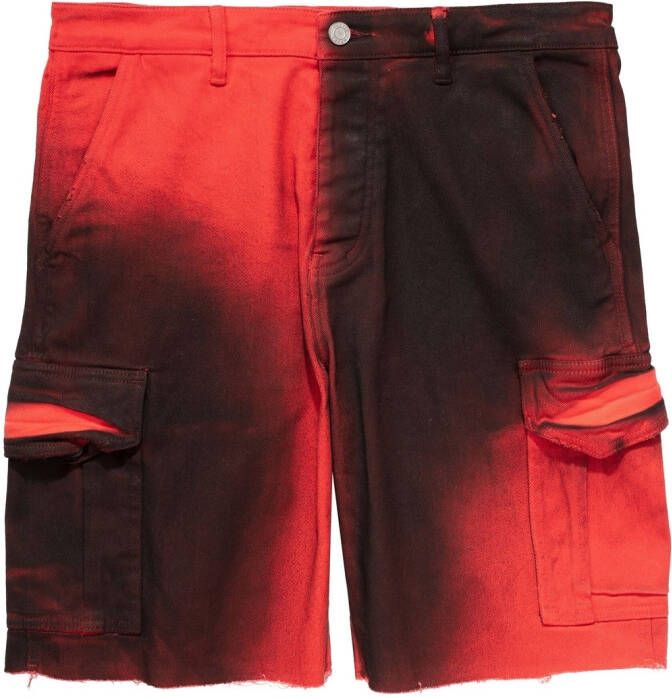 Purple Brand Cargo shorts Rood