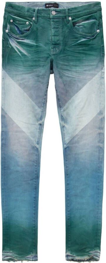 Purple Brand Jeans met vervaagd-effect Blauw