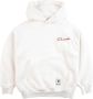 Purple Brand Hoodie met logodetail Wit - Thumbnail 1