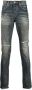 Purple Brand Jeans met verfprint Blauw - Thumbnail 1