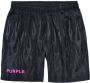 Purple Brand Shorts met elastische tailleband Zwart - Thumbnail 1