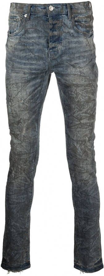 Purple Brand Skinny jeans Blauw