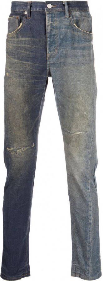 Purple Brand Slim-fit jeans Blauw