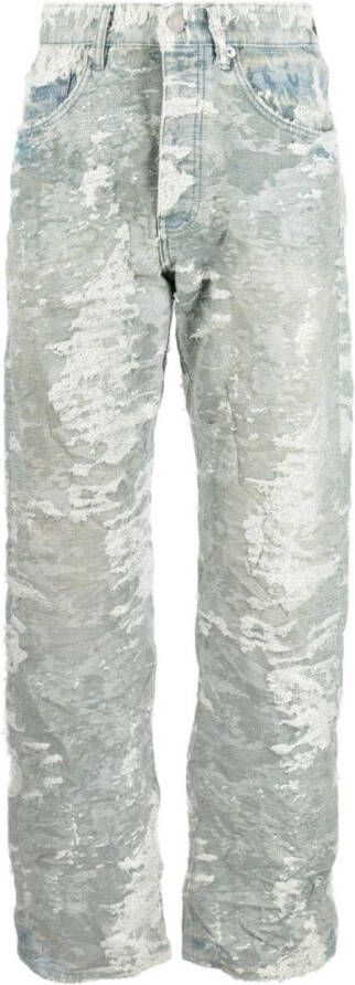 Purple Brand Straight jeans Blauw