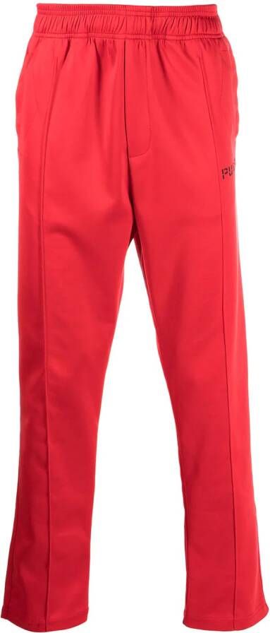 Purple Brand Trainingsbroek met logoprint Rood
