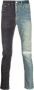 Purple Brand Tweekleurige jeans Blauw - Thumbnail 1