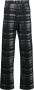 Qasimi Straight broek Zwart - Thumbnail 1