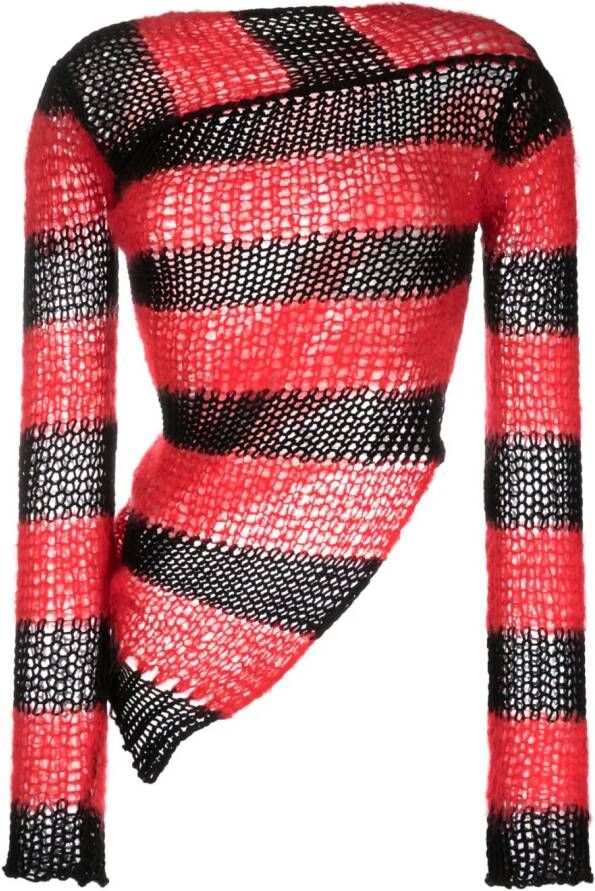 QUIRA Asymmetrische trui Rood
