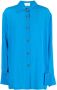 QUIRA Zijden blouse Blauw - Thumbnail 1