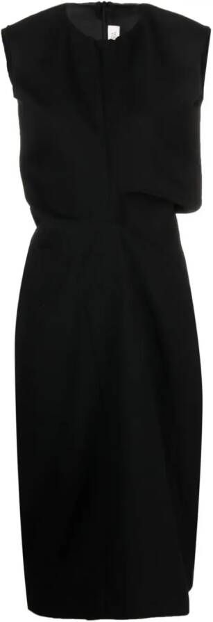 QUIRA Mouwloze jurk Zwart