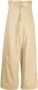 QUIRA Broek met wijde pijpen Beige - Thumbnail 1