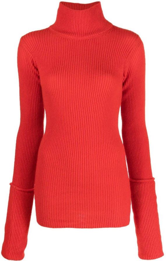 QUIRA Ribgebreide coltrui Rood