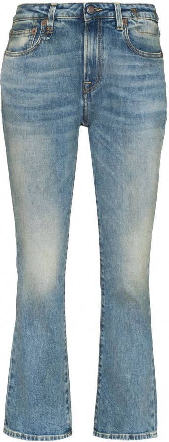 R13 Flared jeans Blauw