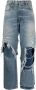 R13 Gerafelde jeans Blauw - Thumbnail 1