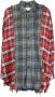 R13 Geruite blouse Rood - Thumbnail 1