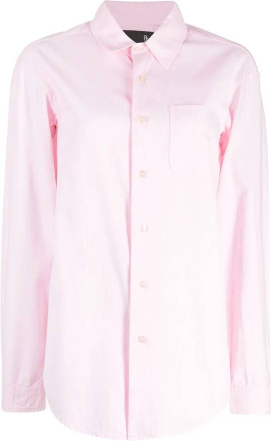 R13 Katoenen blouse Roze