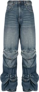 R13 Jeans met meerdere zakken Blauw