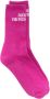 R13 Geribbelde sokken Roze - Thumbnail 1