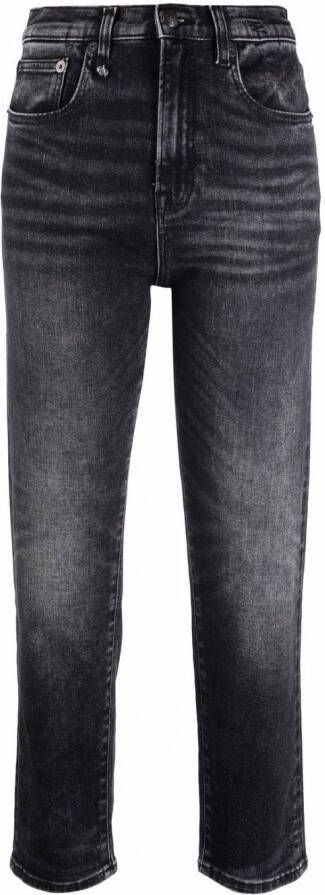 R13 Slim-fit jeans Zwart