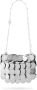 Rabanne Sparkle kleine tas Zilver - Thumbnail 1