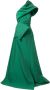 Rachel Gilbert Asymmetrische avondjurk Groen - Thumbnail 1
