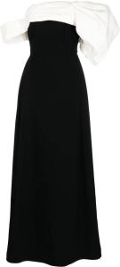 Rachel Gilbert Asymmetrische jurk Zwart