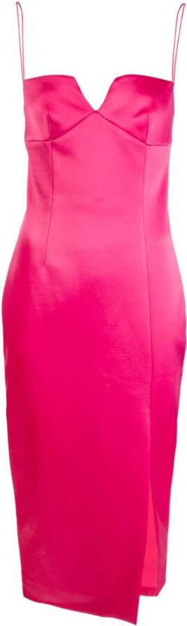 Rachel Gilbert Midi-jurk Roze