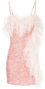 Rachel Gilbert Mini-jurk met pailletten Roze