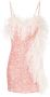 Rachel Gilbert Mini-jurk met pailletten Roze - Thumbnail 1