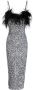 Rachel Gilbert Mini-jurk met pailletten Zilver - Thumbnail 1