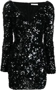 Rachel Gilbert Mini-jurk met pailletten Zwart