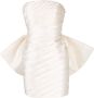 Rachel Gilbert Mini-jurk met strikdetail Beige - Thumbnail 1