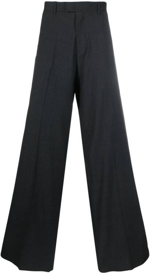 Raf Simons Broek met wijde pijpen Grijs