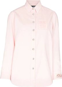 Raf Simons Button-up blouse Roze