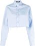 Raf Simons Cropped blouse Blauw - Thumbnail 1
