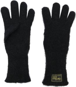 Raf Simons Handschoenen met logopatch Zwart