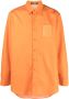 Raf Simons Overhemd met logopatch Oranje - Thumbnail 1