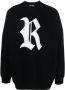 Raf Simons Sweater met logoprint Zwart - Thumbnail 1