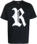 Raf Simons T-shirt met logoprint Zwart - Thumbnail 1