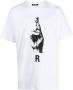 Raf Simons T-shirt met print Wit - Thumbnail 1