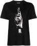 Raf Simons T-shirt met print Zwart - Thumbnail 1