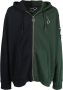 Raf Simons X Fred Perry Hoodie met colourblocking Groen - Thumbnail 1